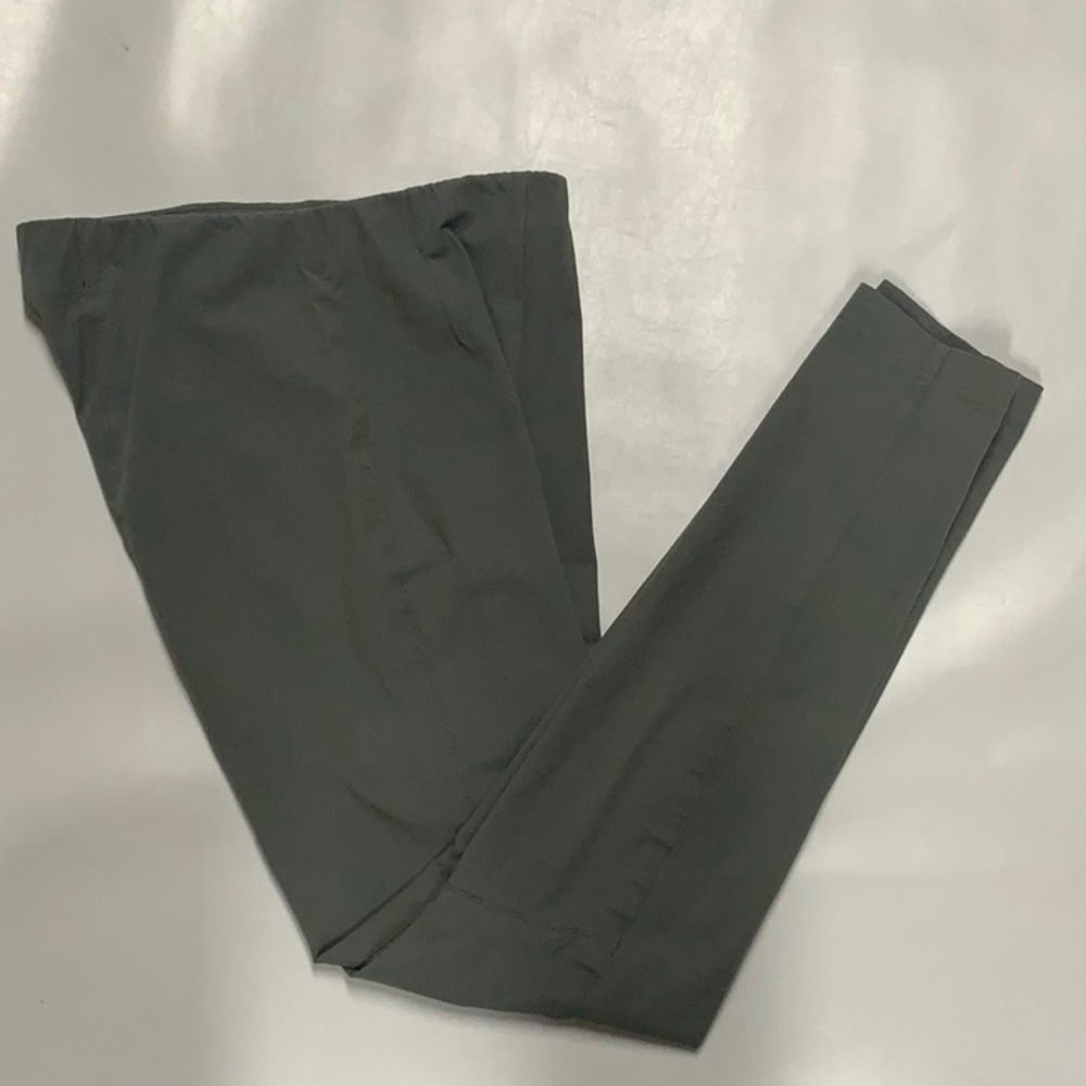 Women's skinny moss green pants, size 4